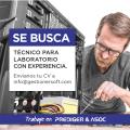 Buscamos Técnico para Laboratorio                                                                   